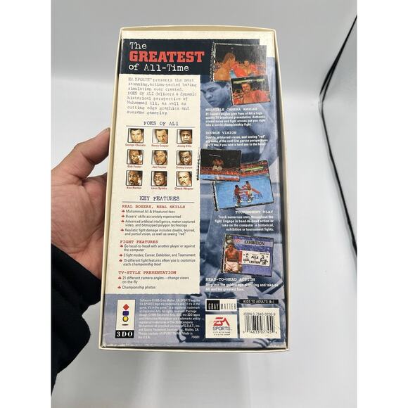 Foes of Ali (3DO, 1995) Long Box And Game Only - Picture 14 of 14